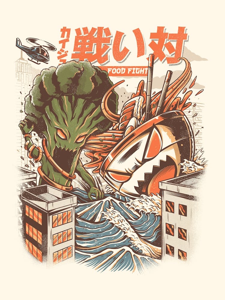 Brocco Vs Ramen Kaijus