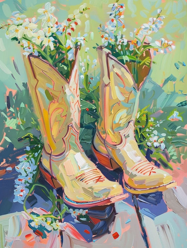 Cowboy Boots And Wildflowers Solomon S Seal 2