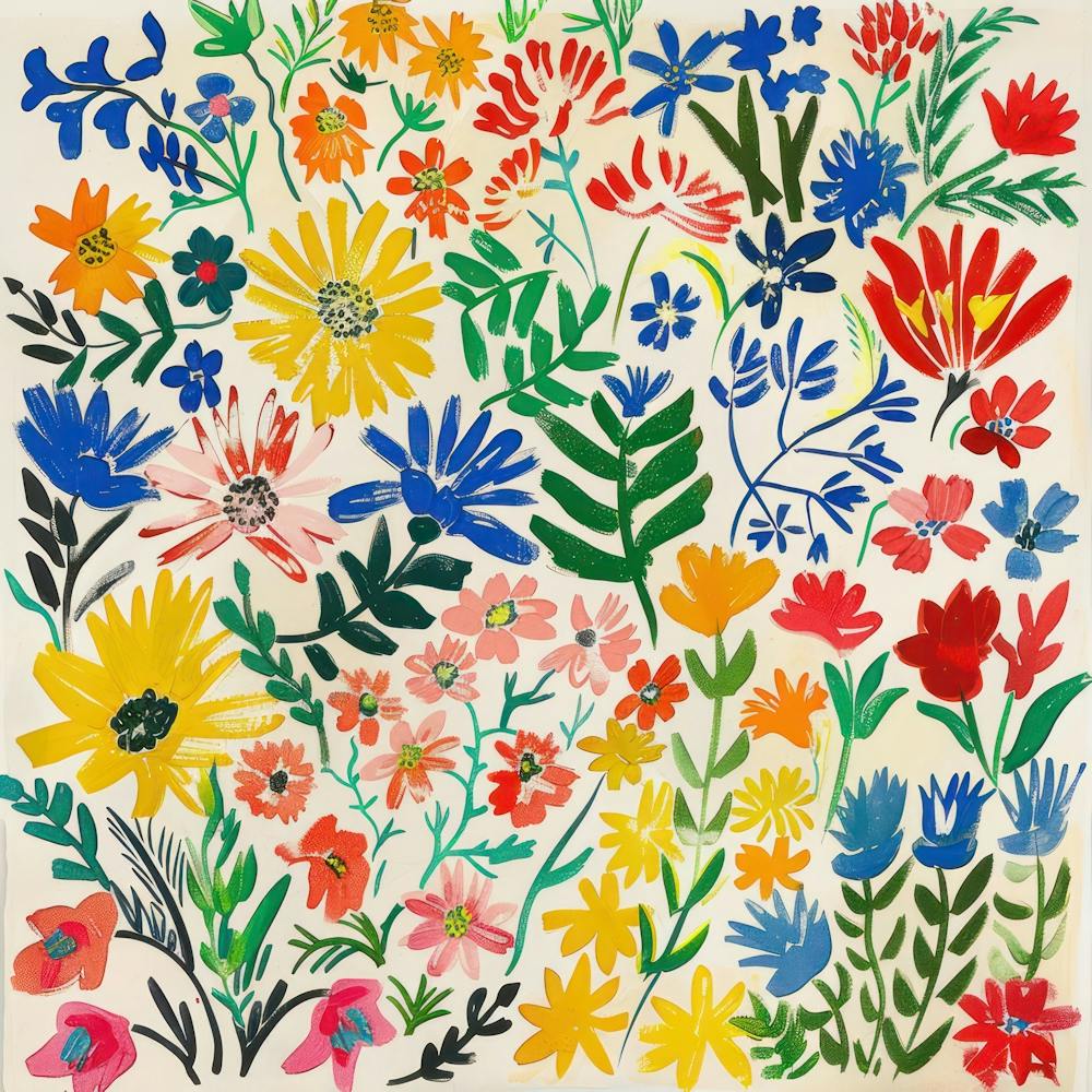 Floral Painting Matisse Style 15