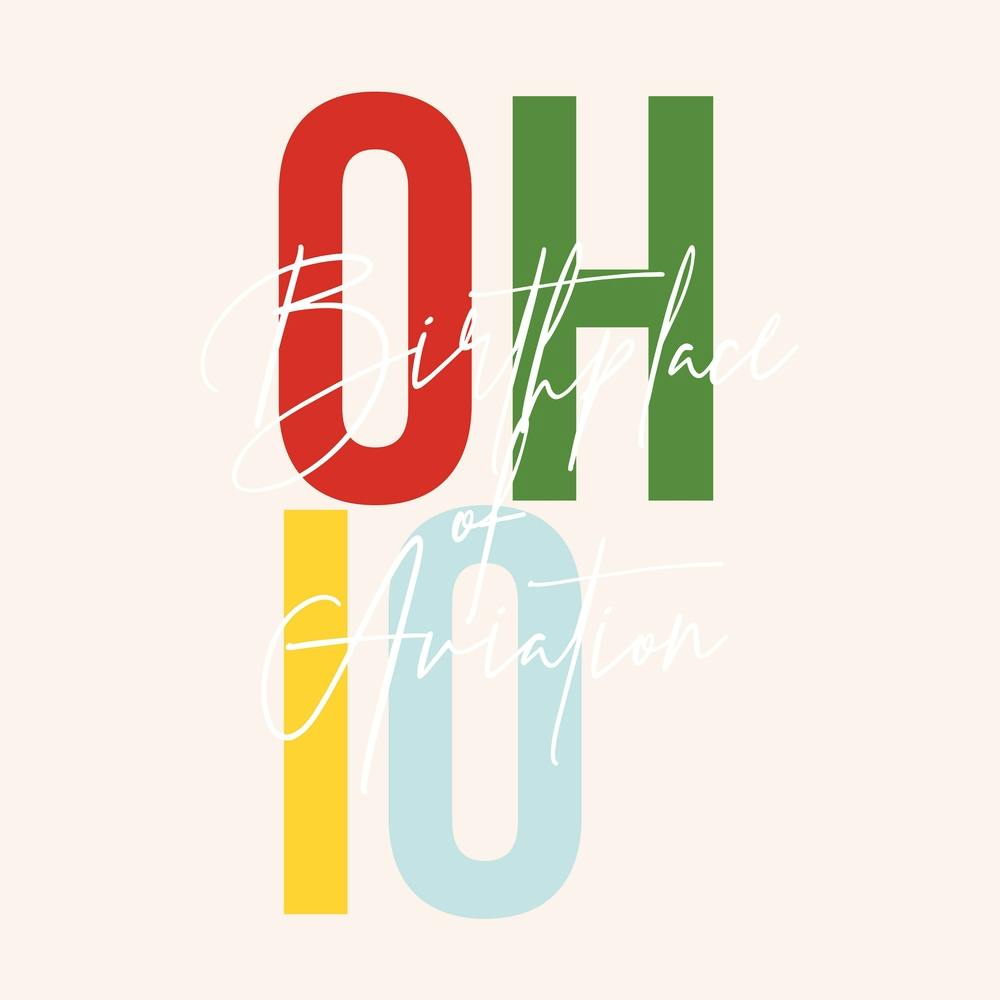 Ohio Birthplace Of Aviation Color
