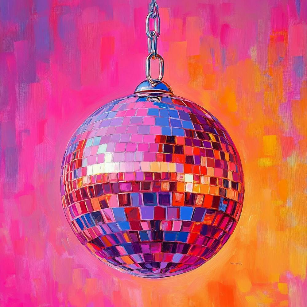 Disco Ball Art 13