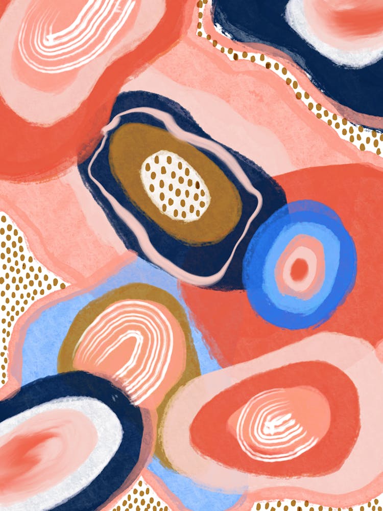 Abstract Art 3 Organic Shapes