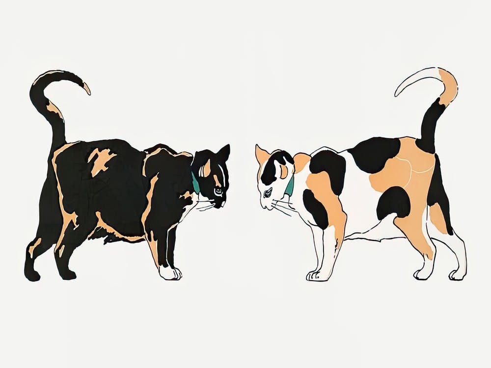 Vintage Cats, Edward Penfield