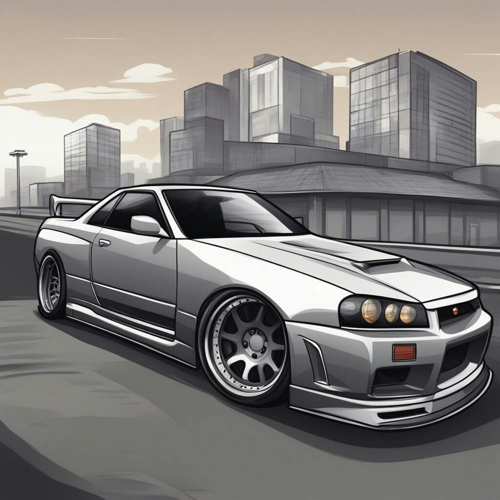 Auto Nissan R34