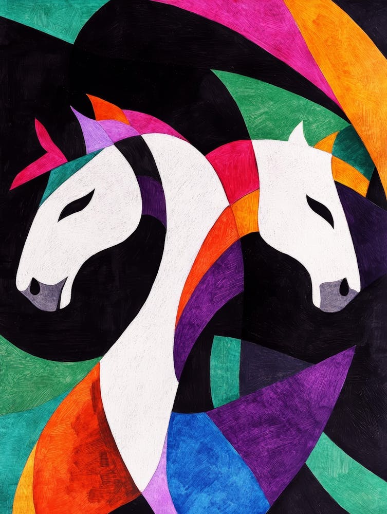 Two Horses 6