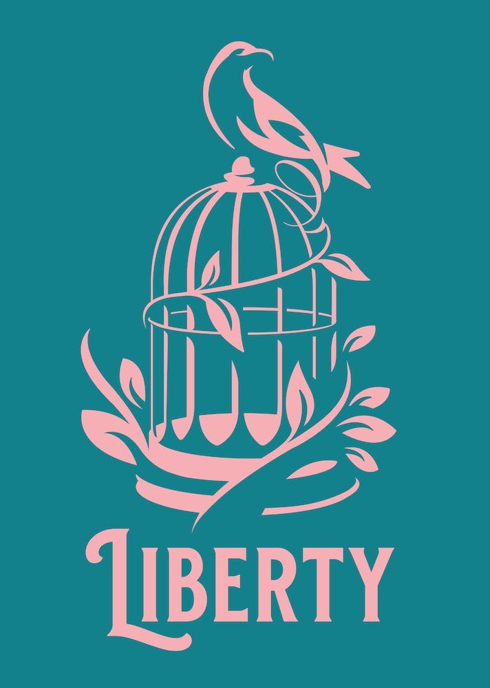 Birdcage Liberty Teal