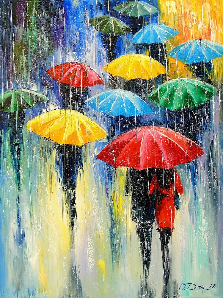 Bright rainy days