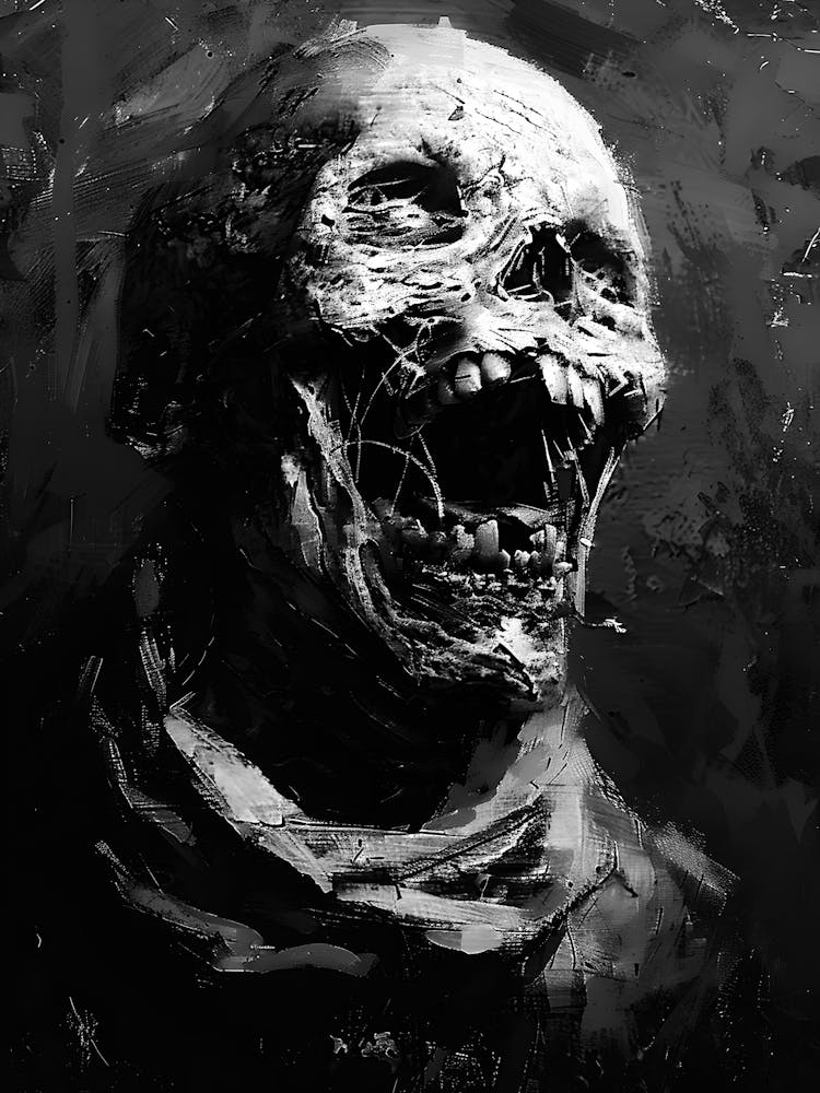 Zombie Painting 1