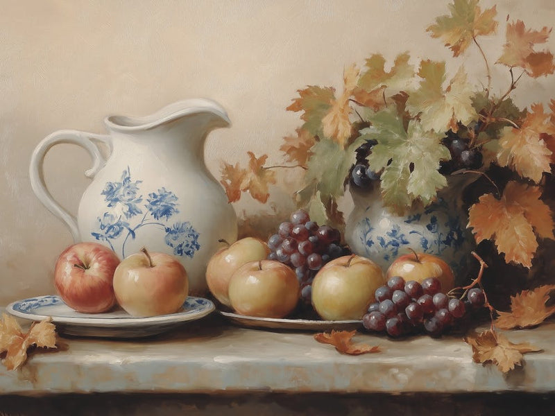 Autumn Fruits Still Life