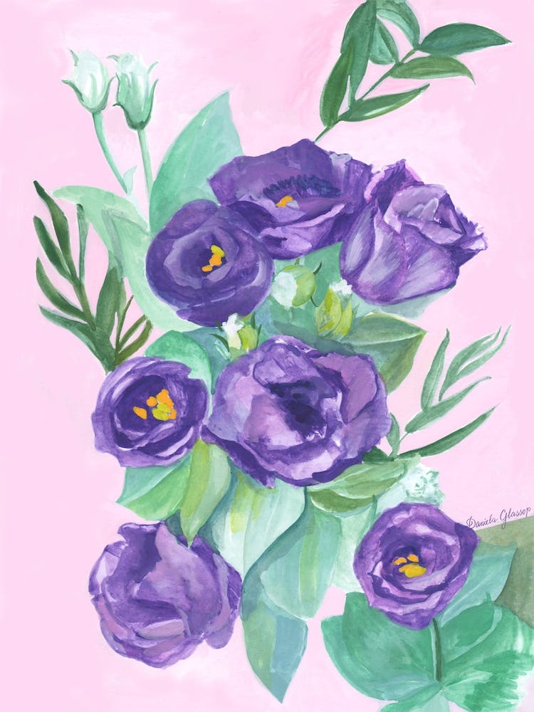 Ultraviolet Lisianthus