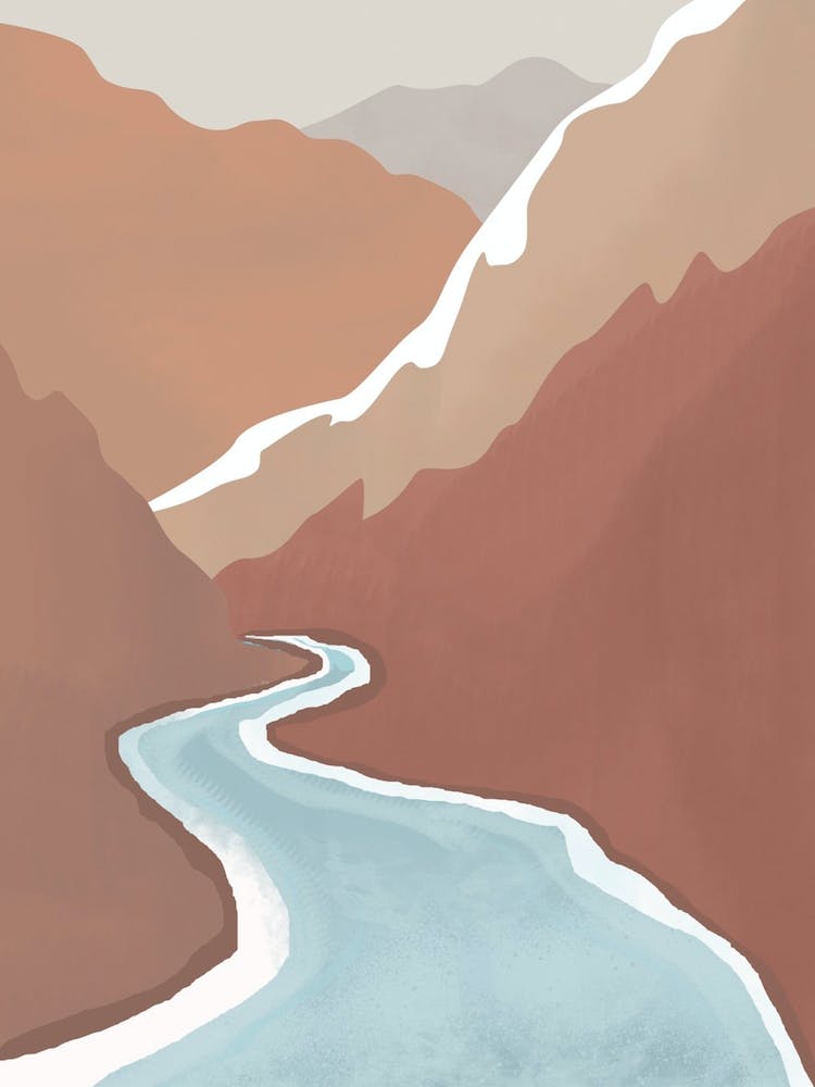 River In The Mountains