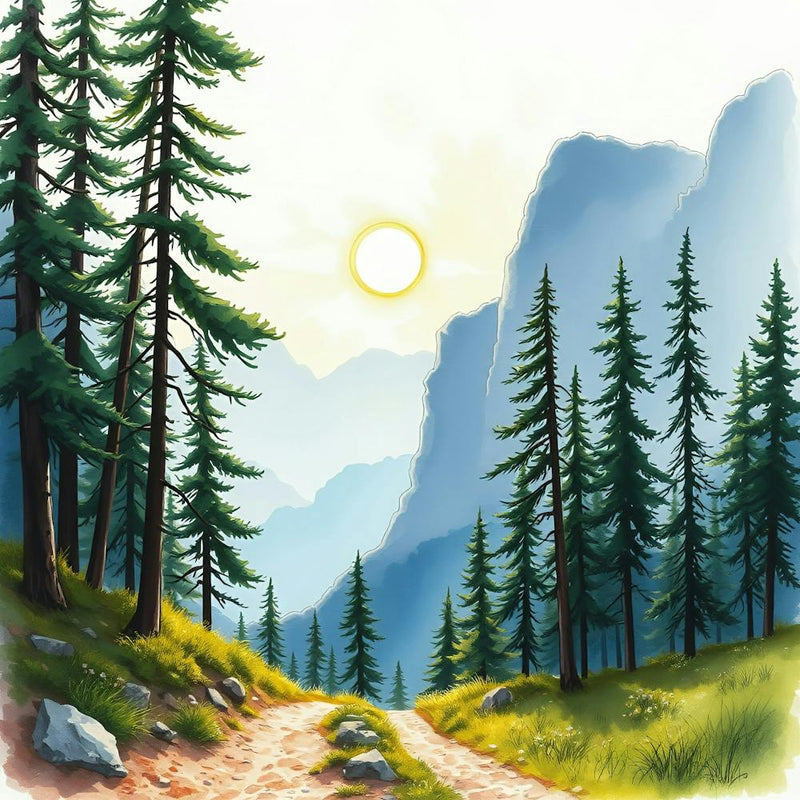 Of A Mountain Road