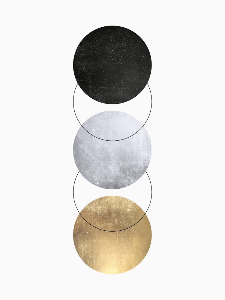 Metal and gold geometry 21