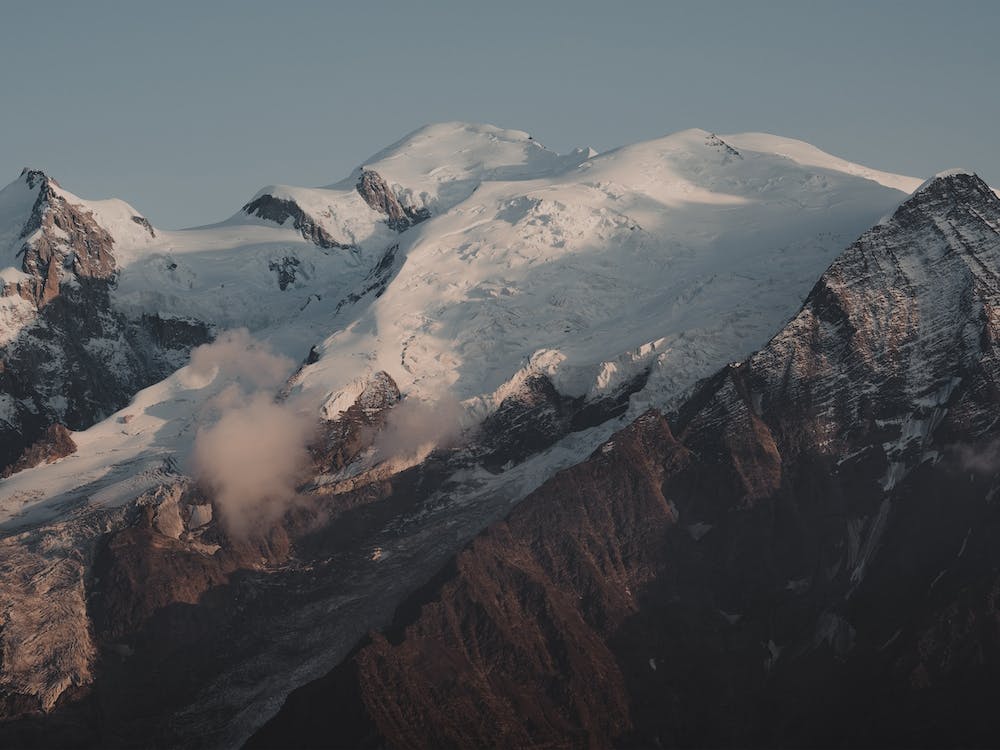 Snow Covered Mountains