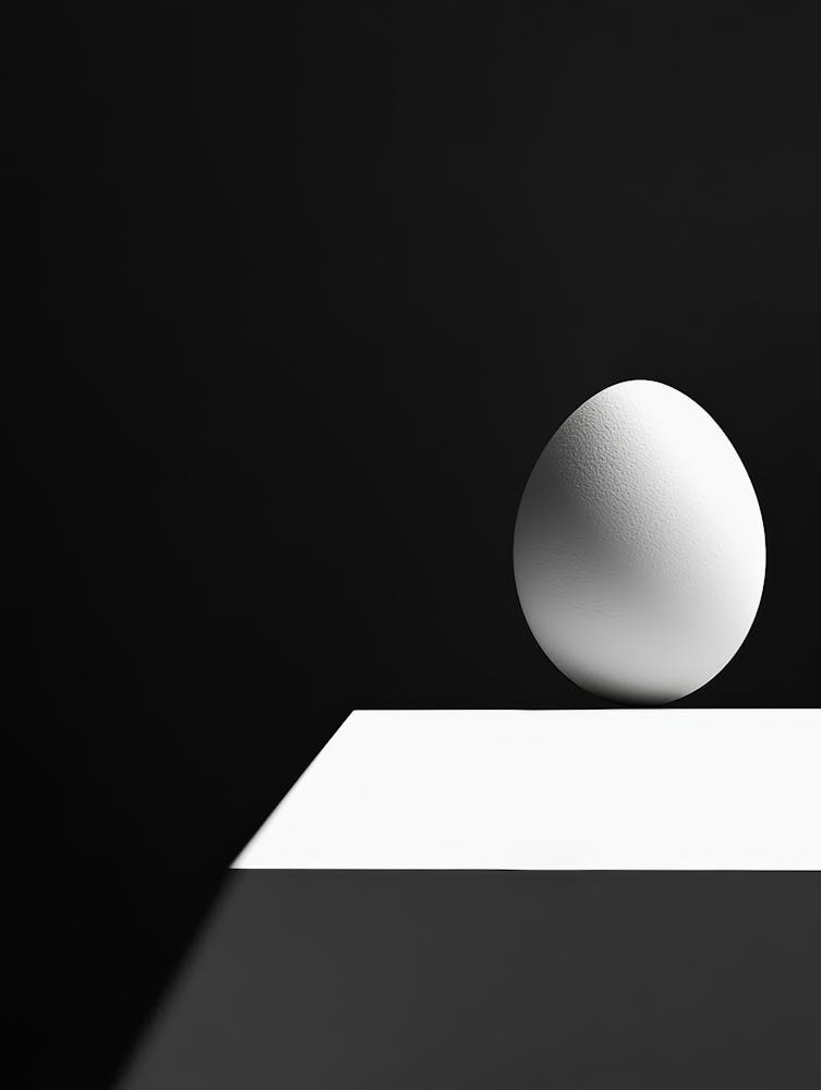 Egg On A Table 1