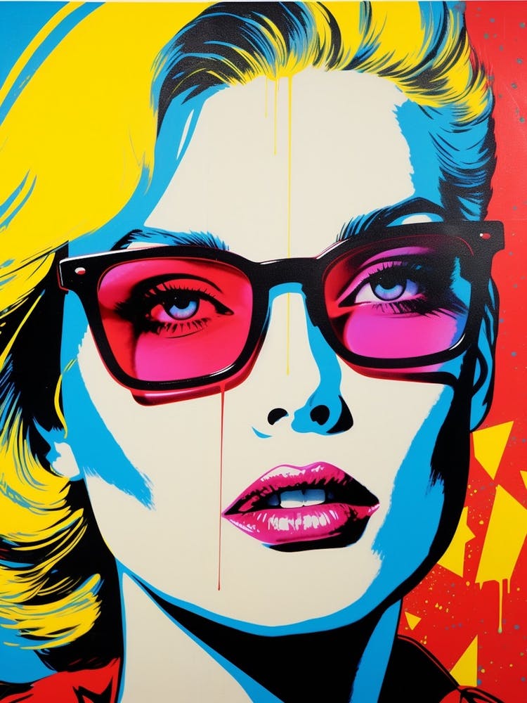 Colour Mixed Media Pop Art 2