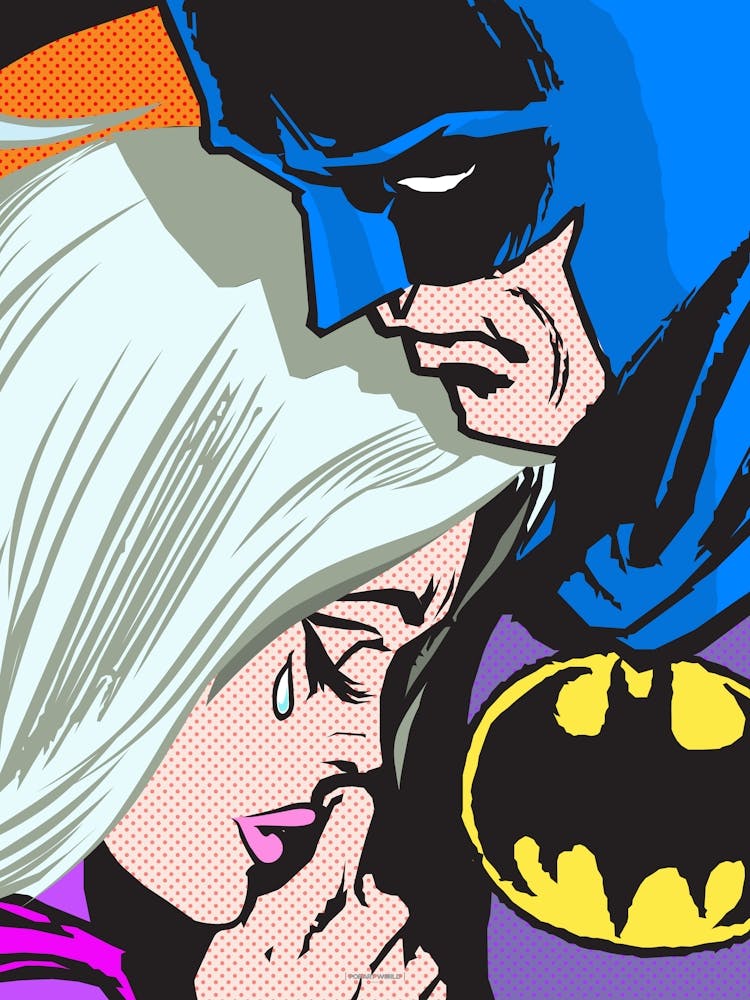 Bat Love | Comic Art Digital | Pop Art World 2025