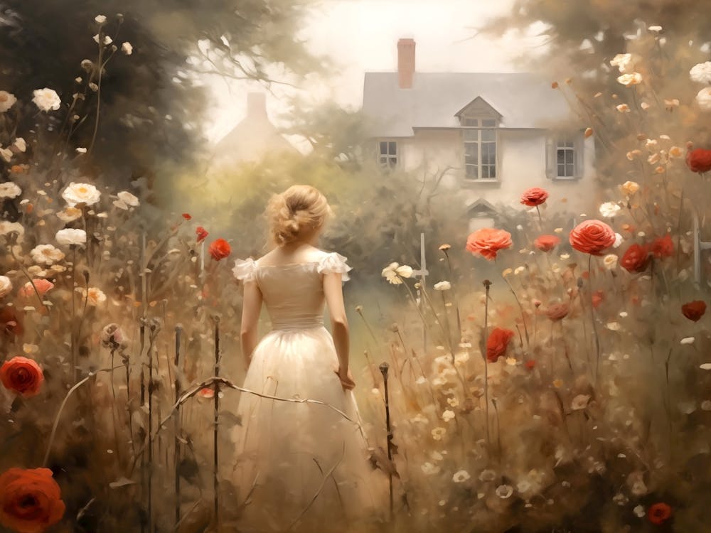Beauty in Wildflower Garden