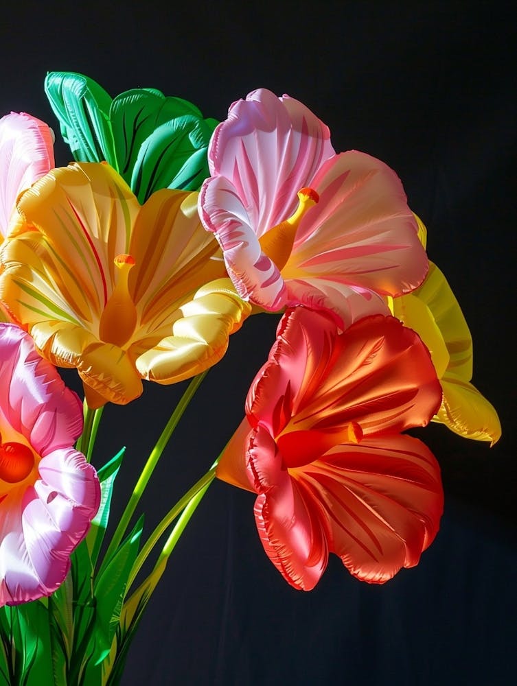 Bright Inflatable Flowers Evening Primrose 1