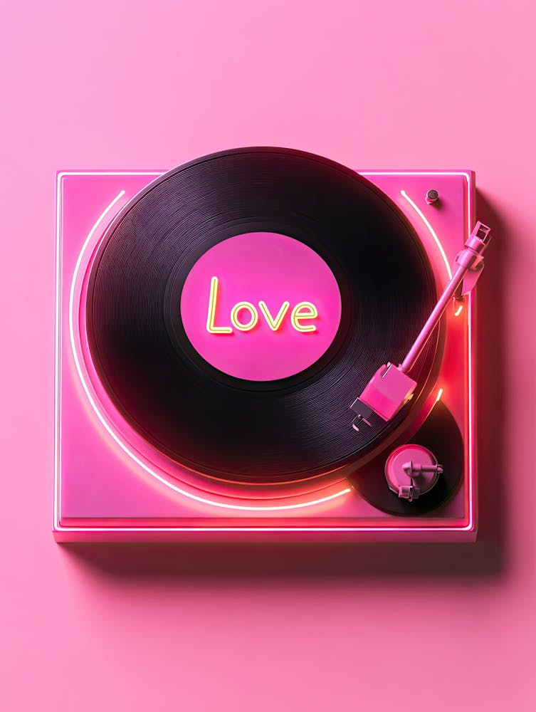 The Sound Of Romance Vinyl Poster