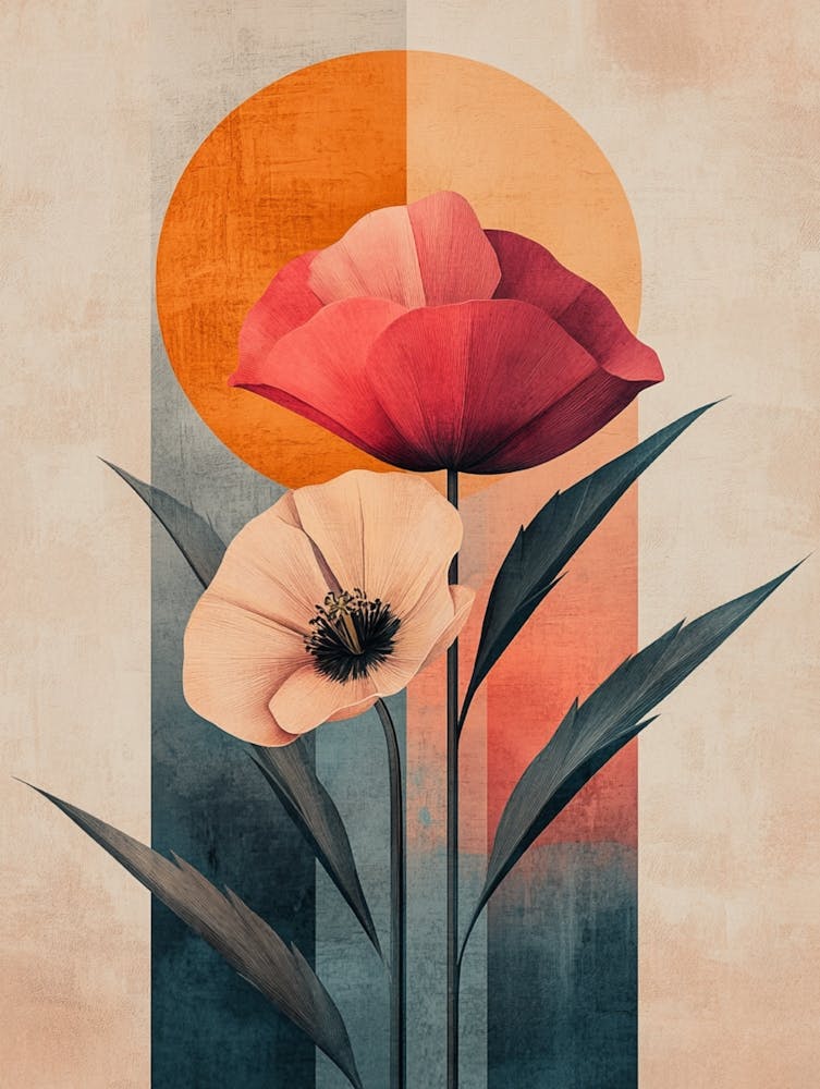Coquelicots - Impression sur Toile 9