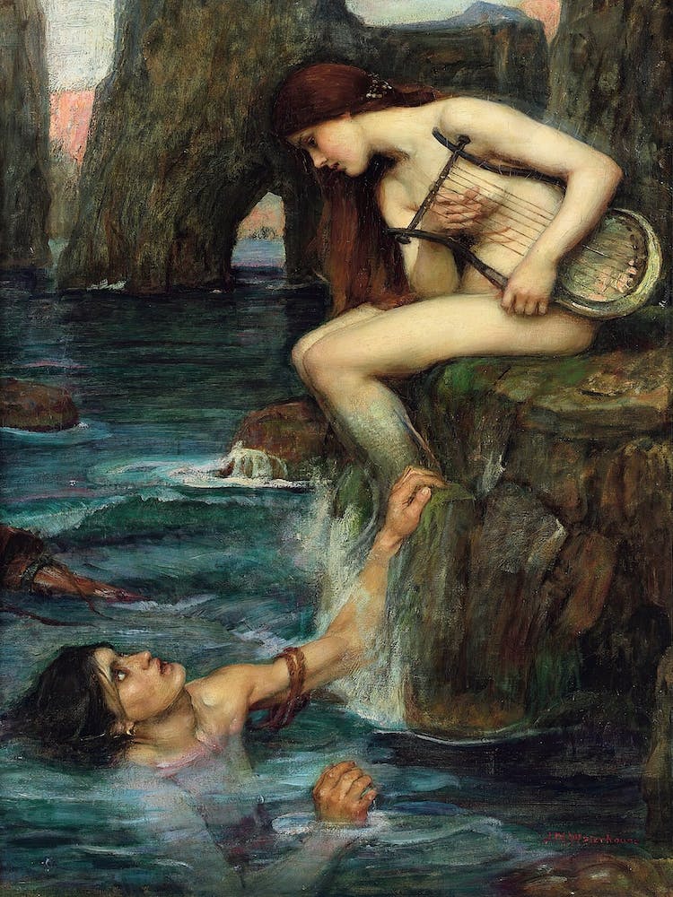The Siren, John William Waterhouse