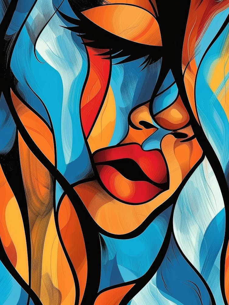 Abstract Of A Woman 62
