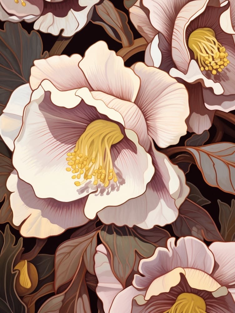 Christrose 4 Blumenmalerei