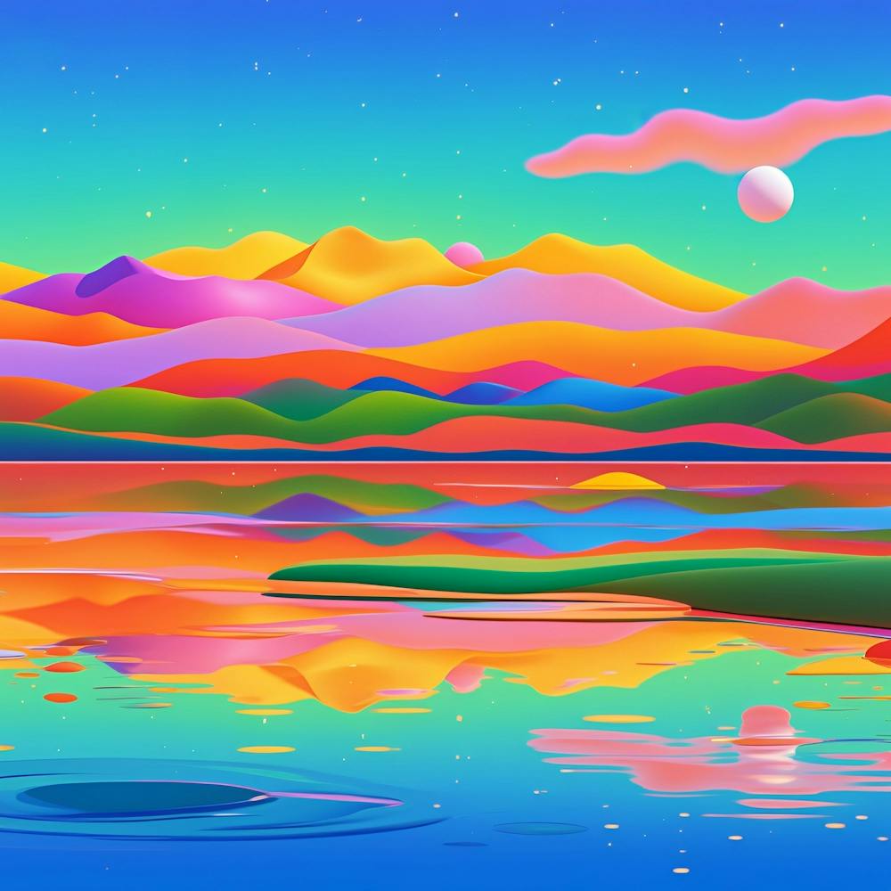 Abstract Landscape Painting 2