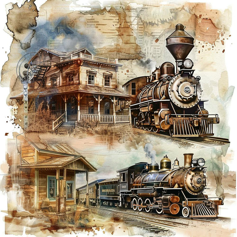Vintage Steam Train 8
