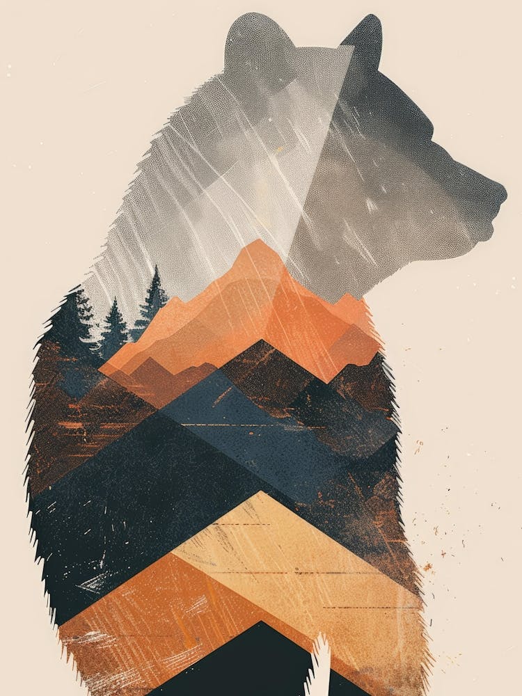 Bear Print