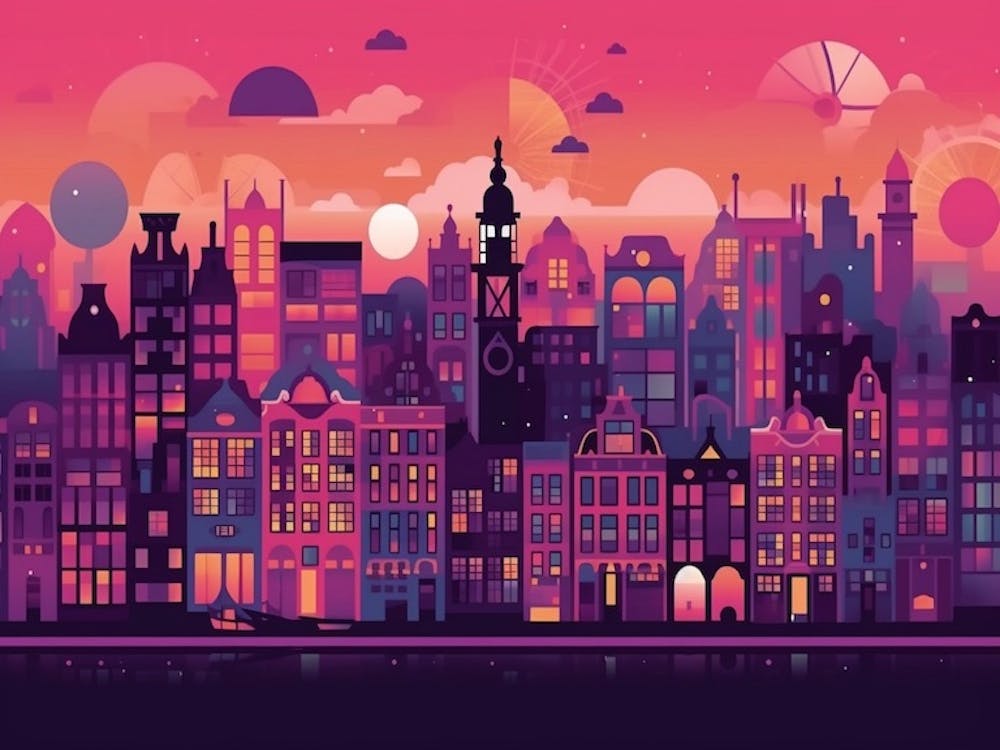 Amsterdam Skyline