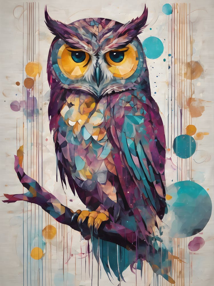 Owl Painting