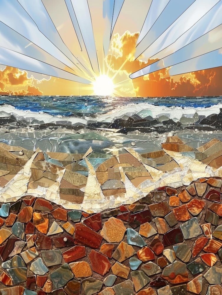 Sonnenuntergang am Strand 14