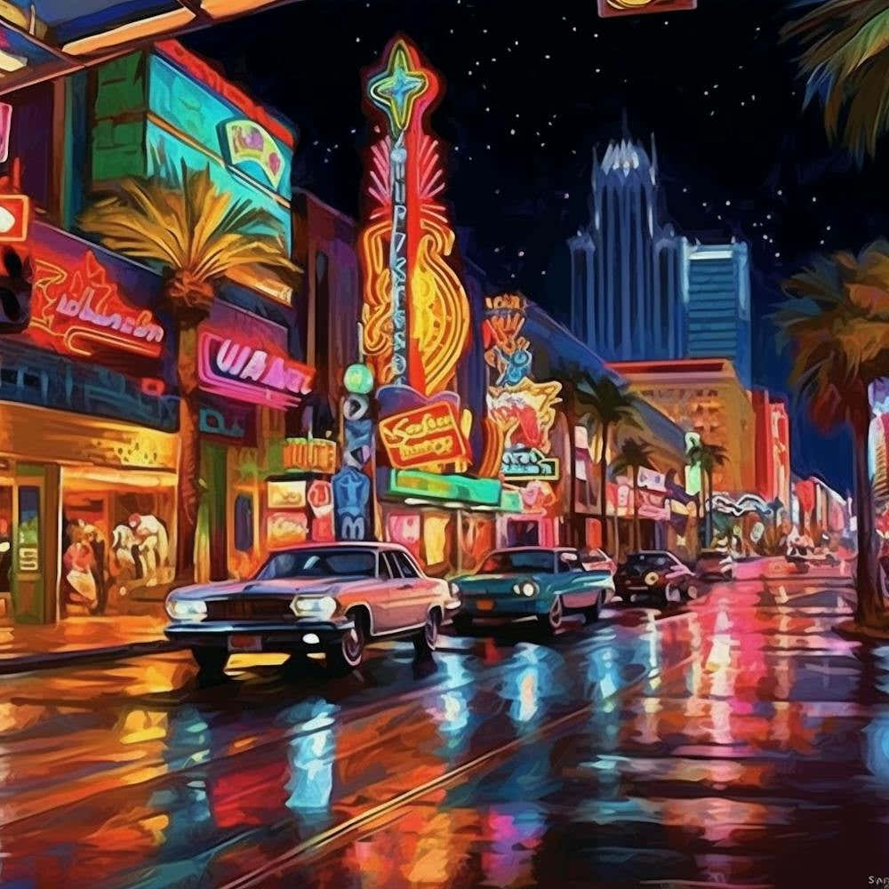 Las Vegas At Night 1