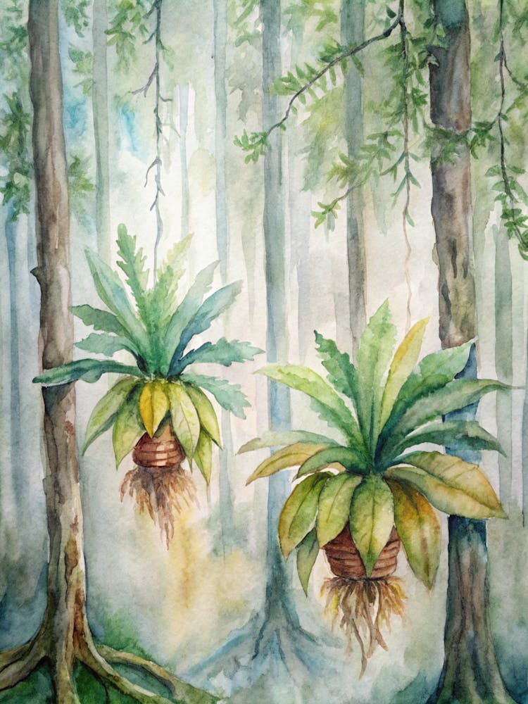 Ferns In The Forest 3