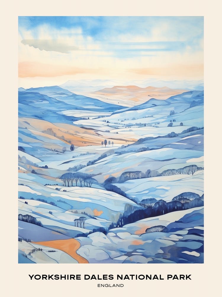 Yorkshire Dales National Park England 3 Poster