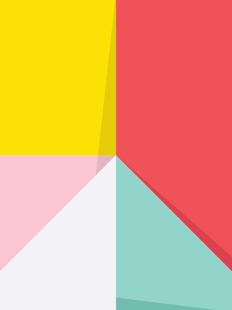 Abstract Pastel Perspective Iv