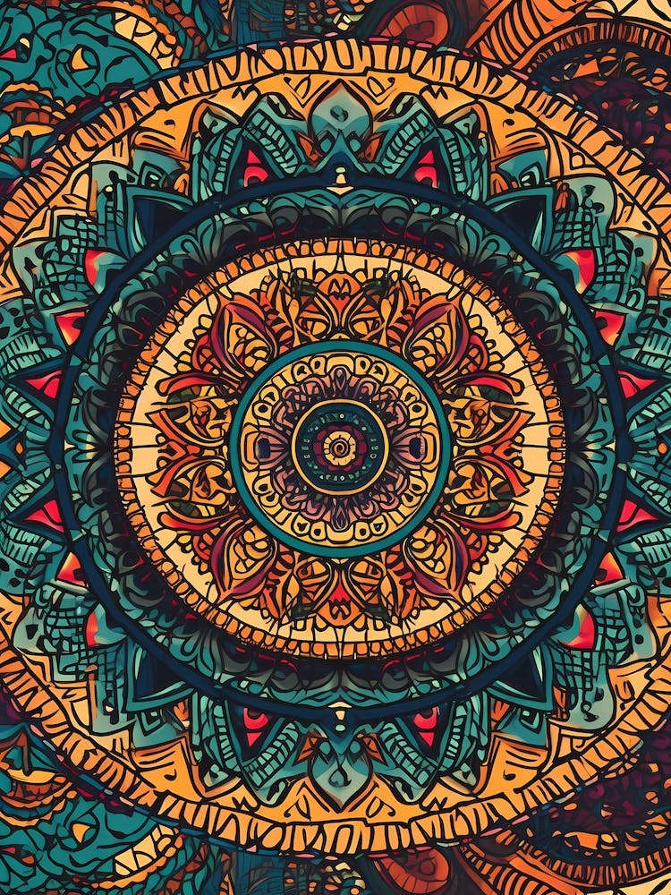 Mandala Spirituel 1