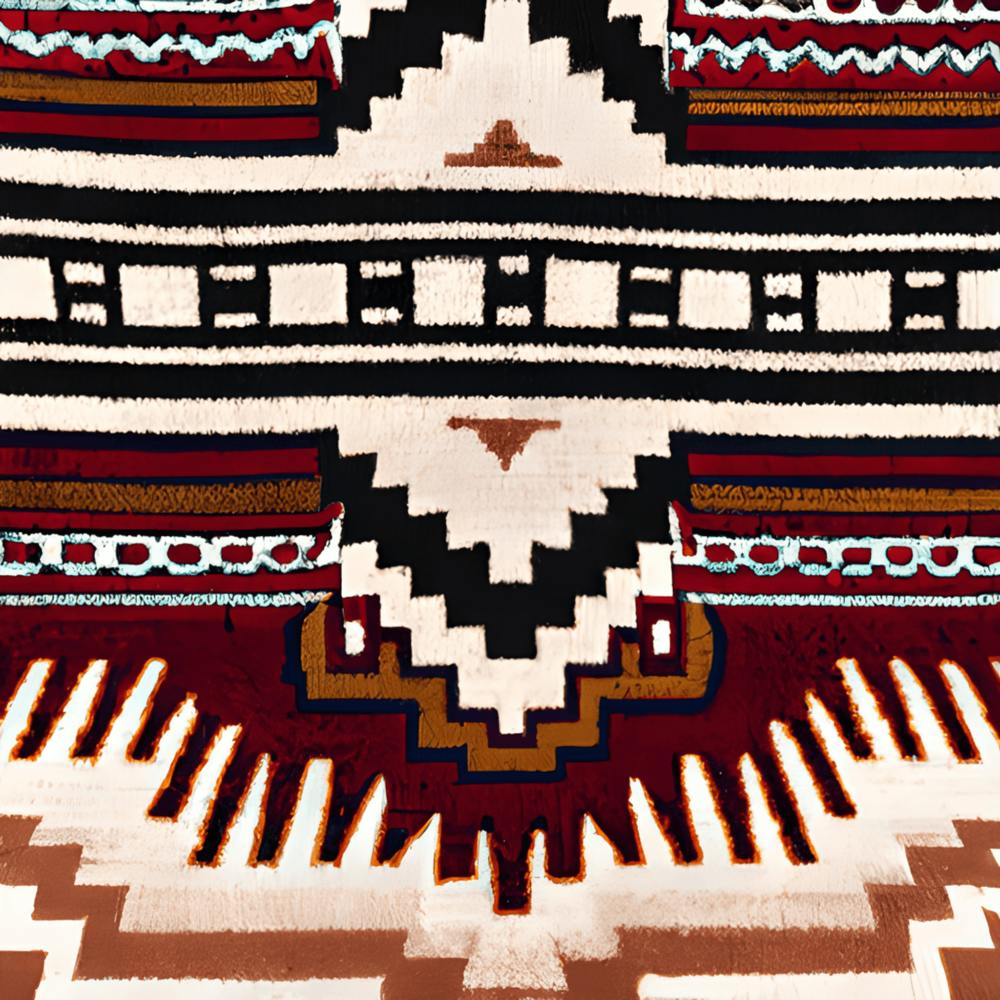 Neat Decorative Kilim Navaho Weave Woven Textile 66419704 1