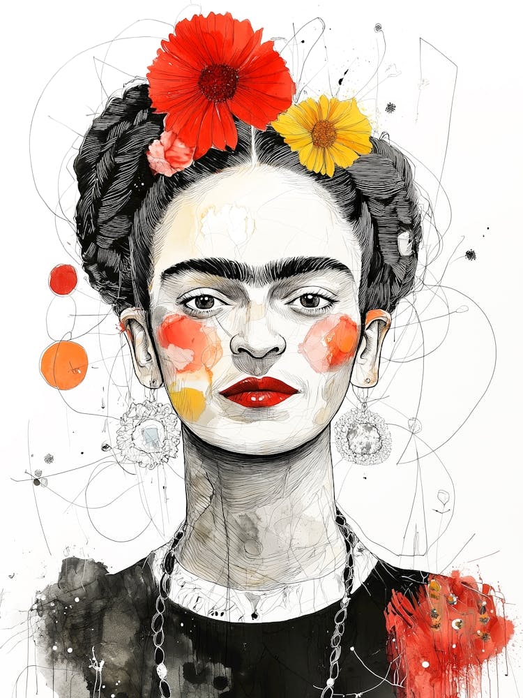 Frida Kahlo portrait
