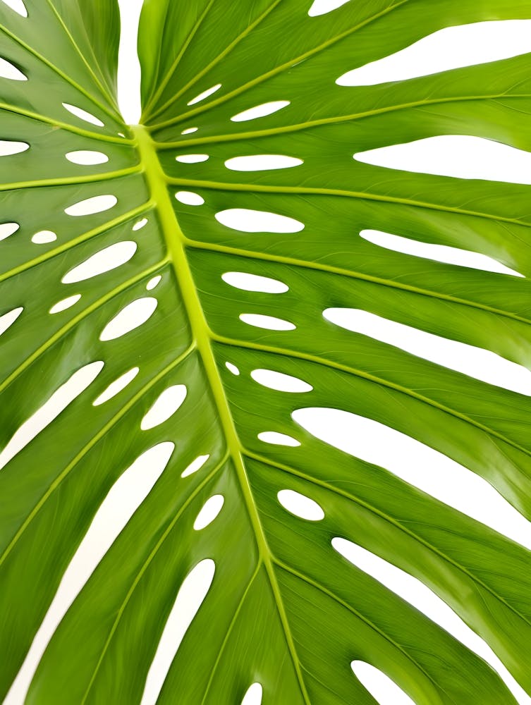Iconic Monstera Leaf Print - Tropical Modern Botanical