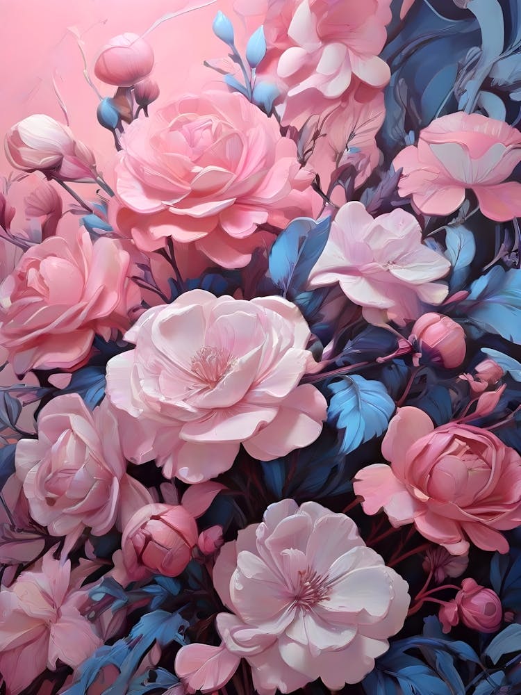 Pastel Flowers #1