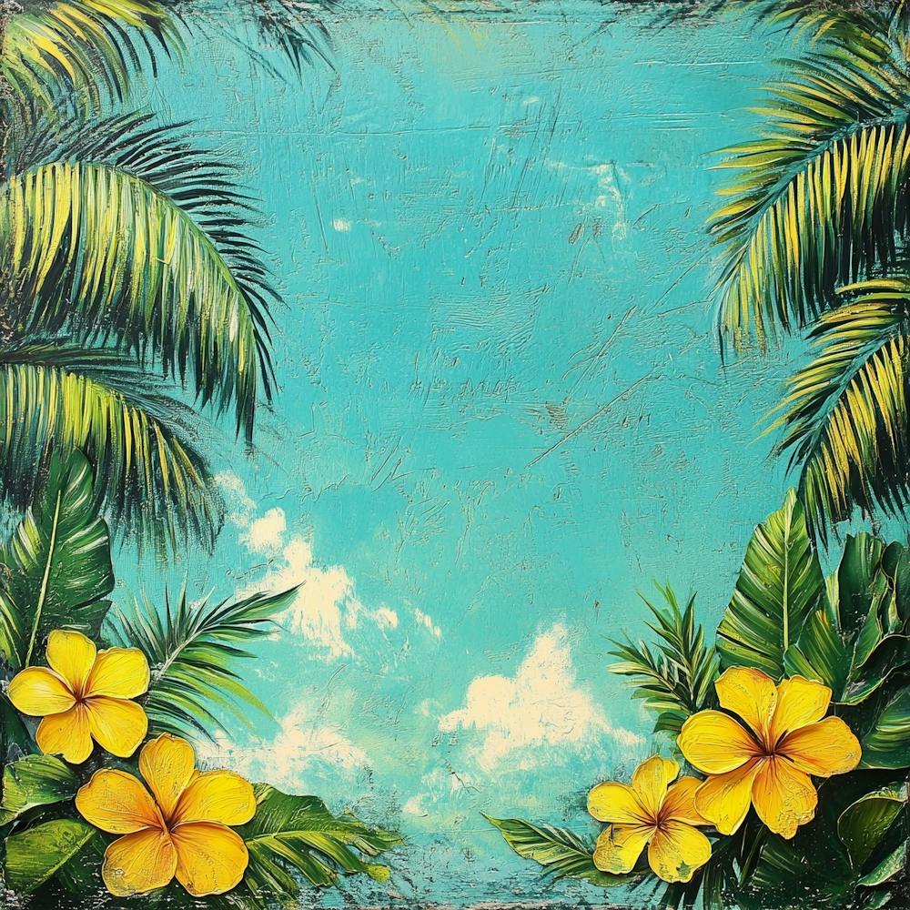 Tropical Painting Art