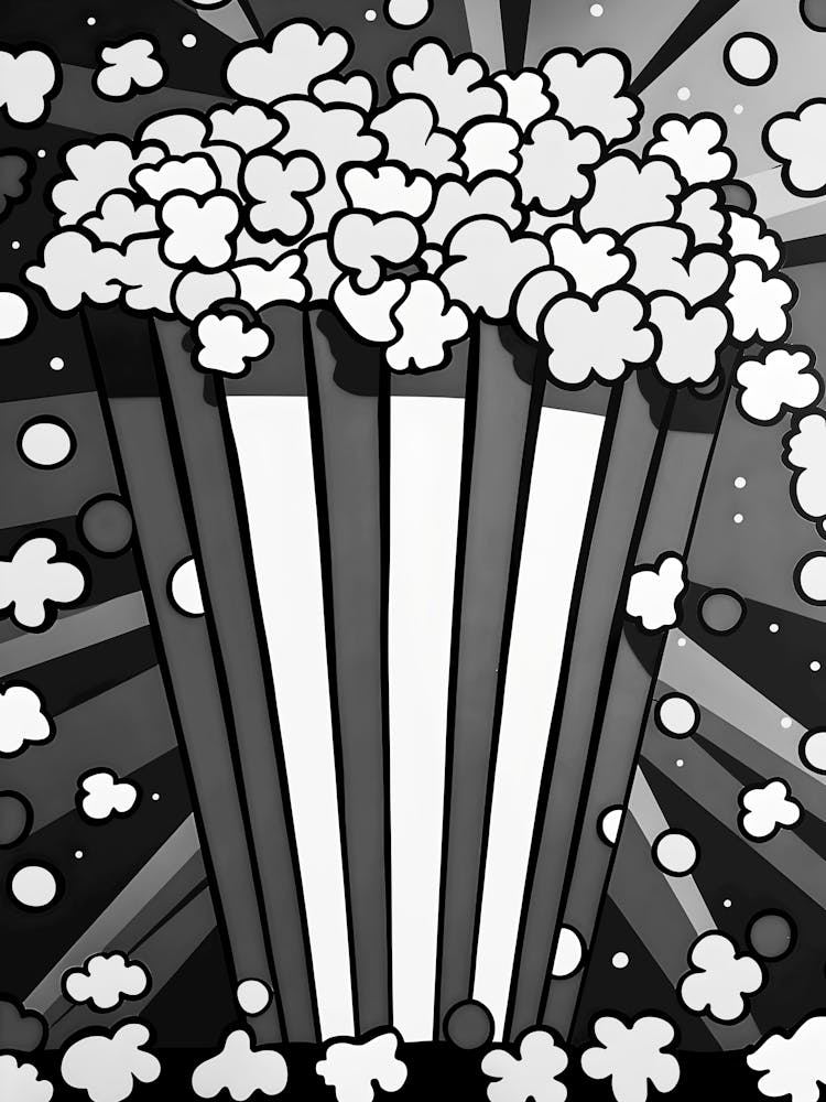 Popcorn Clipart