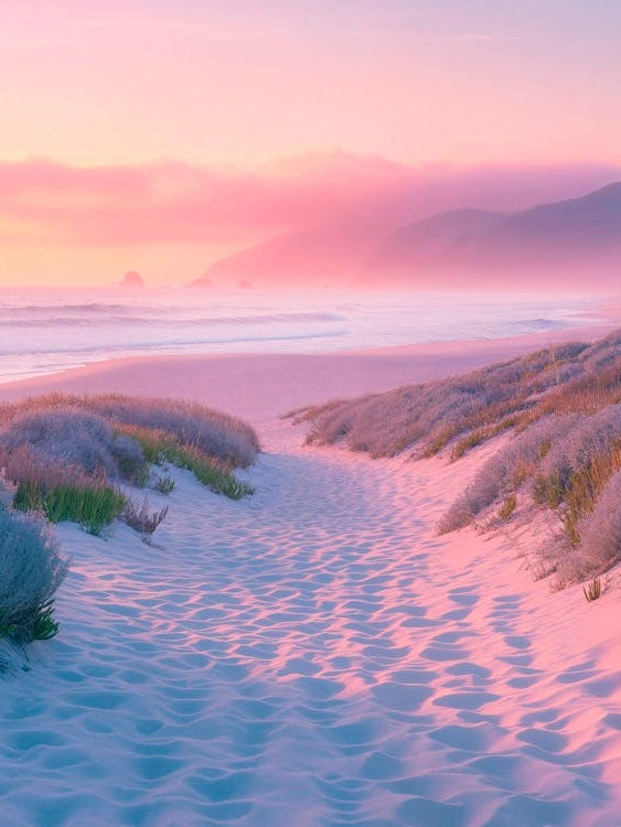 California Dreaming - Sunset Sand Path