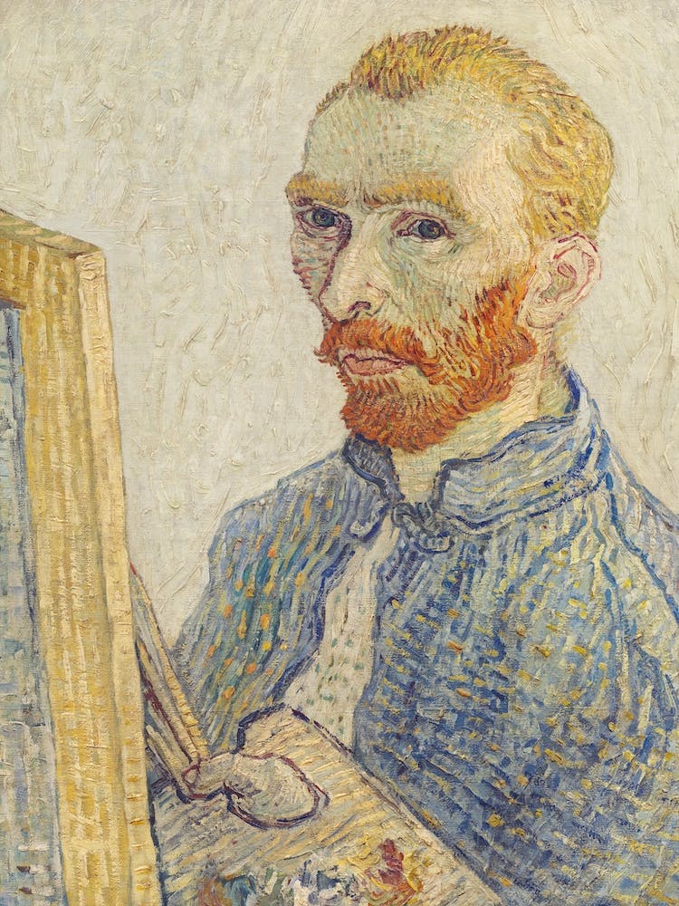 Portrait Of Vincent Van Gogh, Vincent Van Gogh