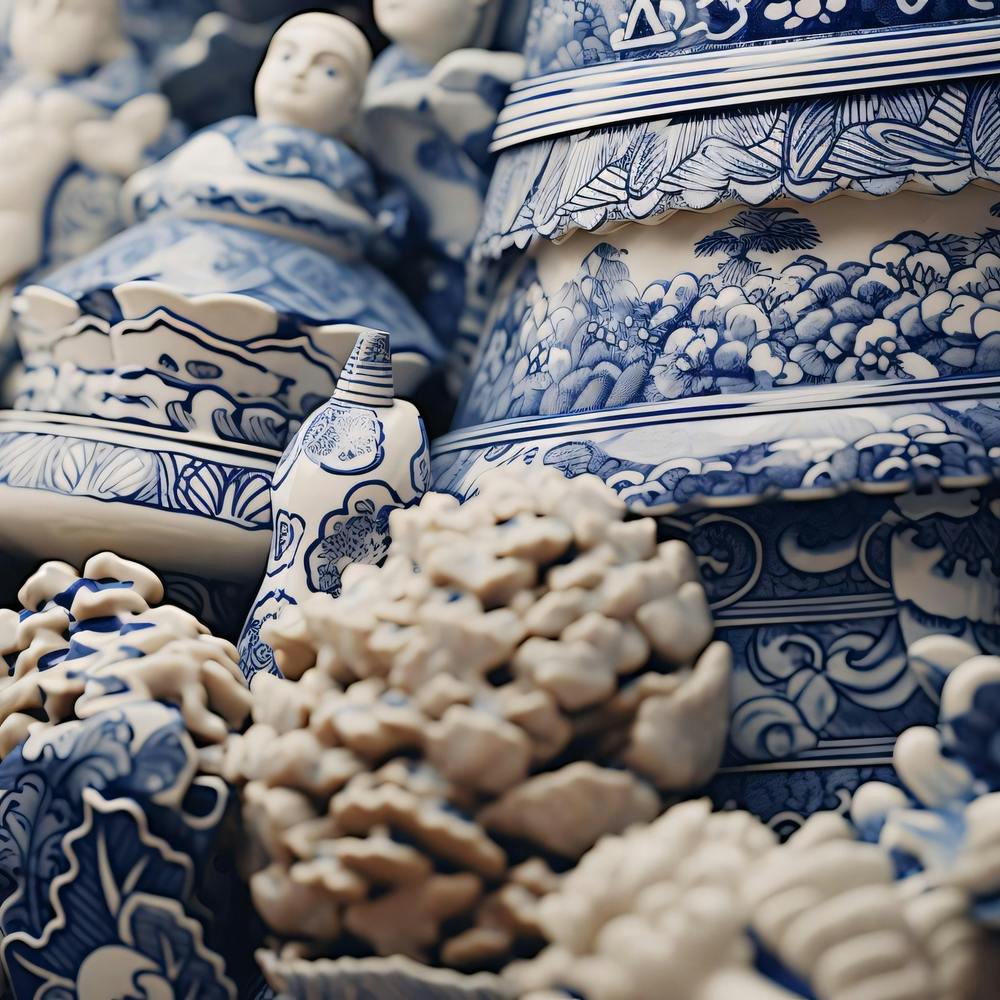 Blue And White China 2