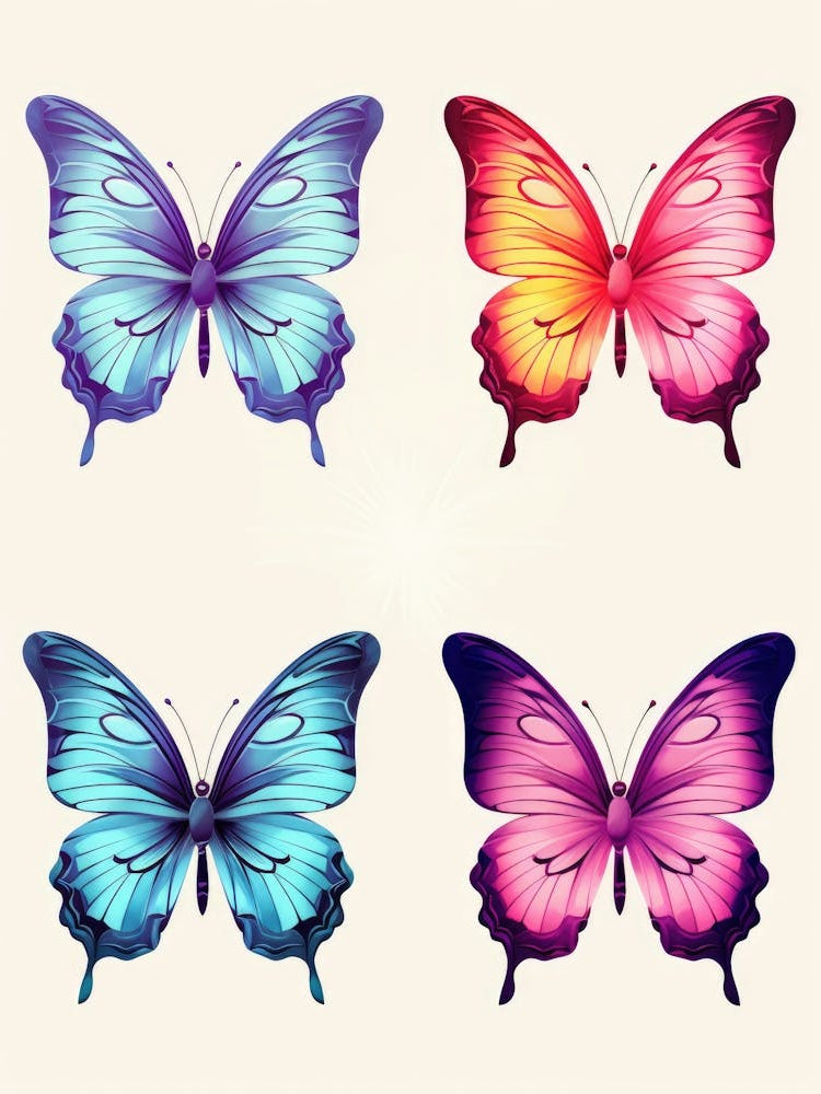 Colorful Butterflies