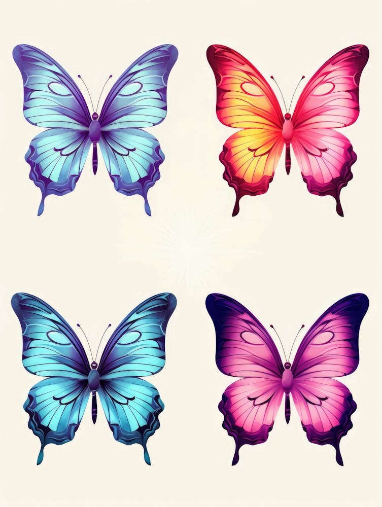 Colorful Butterflies